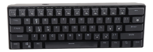 Teclado Mecánico De 61 Teclas Con Retroiluminación Rgb Azul
