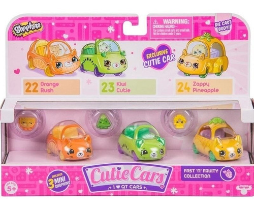 Cutie Cars - Vehículo X 3   56611-56642