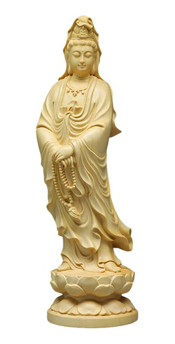 Estatua De Guanyin, Figura De La Diosa, Escultura Kuan Quan