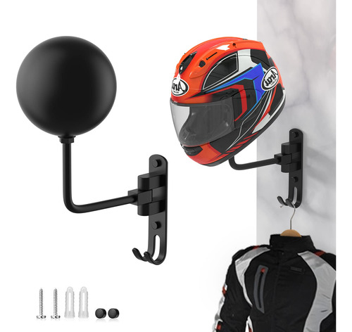 Soporte De Pared Para Casco De Motocicleta Helmet Hanger