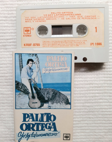 Palito Ortega Yo Soy Latinoamericano Ed. Cbs Chile 1986