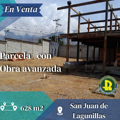 En Venta Parcela Con Obra Avanzada Lagunillas - Mérida Venezuela