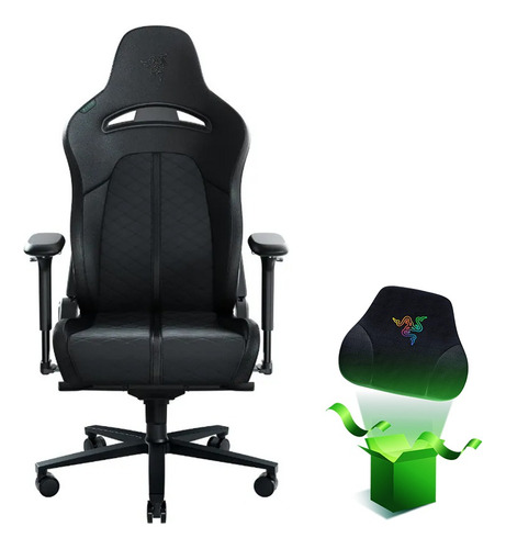 Silla Gamer Razer Enki Lumbar Curve Black