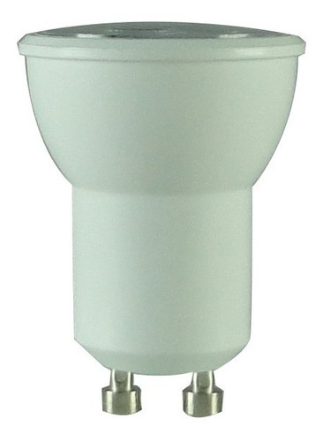 2x Lâmpada Bivolt Power Led Mini Dicróica Gu10 3w