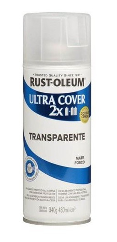 Pintura Aerosol Ultra Cover 2x Barniz Mate 340gr. Rust Oleum