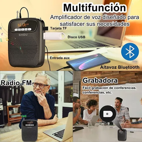 Amplificador Bluetooth 2,1 multifunción Bluetooth TF U disco FM