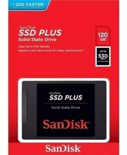 Componentes Sdssda-120g-g26 Sandisk Ssd Plus Solid State Dri