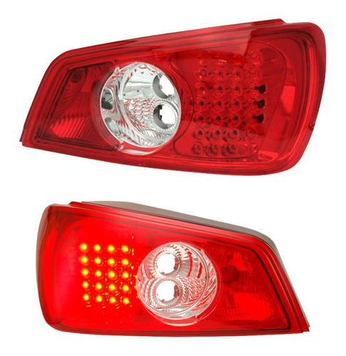 Lanterna Led Peugeot 306 1997 1998 1999 2000 Red Altezza