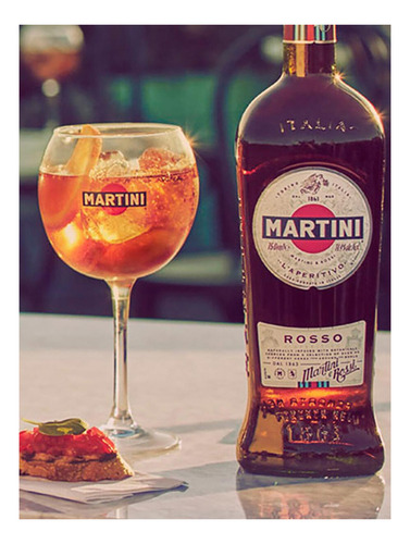 Paquete De 3 Aperitivo Martini Rosso 750 Ml