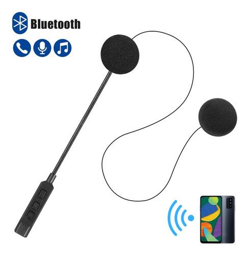 Intercomunicador Motos Bluetooth Casco Auricular C/micrófono