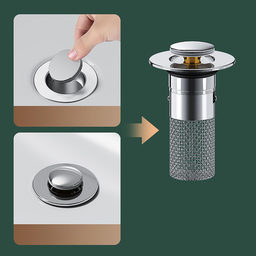 2 Tapón Para Fregadero De Cocina Y Baño, Tapón Para