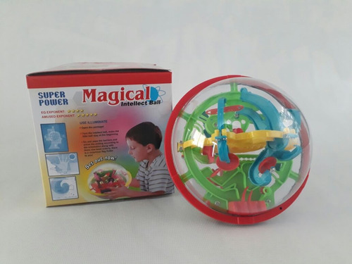 Esfera Intelectual 3d Laberinto Rompecabezas 17 Cm Diámetro