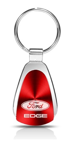 Llavero Metalico Logo Ford Rojo