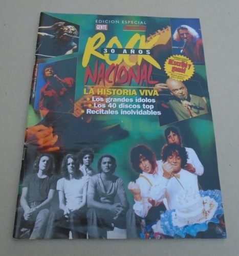 #r  Revista Gente - Ed. Especial 30 Años De Rock Nacional