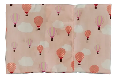 Almohada Almohadon Cojin Estampado Con Funda Para Bebe Coral