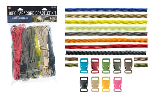 Paracord Cuerda Cordel Y Hebillas Para Pulseras Ccs Y Mcy