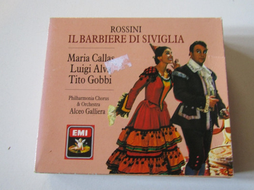 Rossini El Barbero De Sevilla Emi Inglaterra 1986 2 Cds.