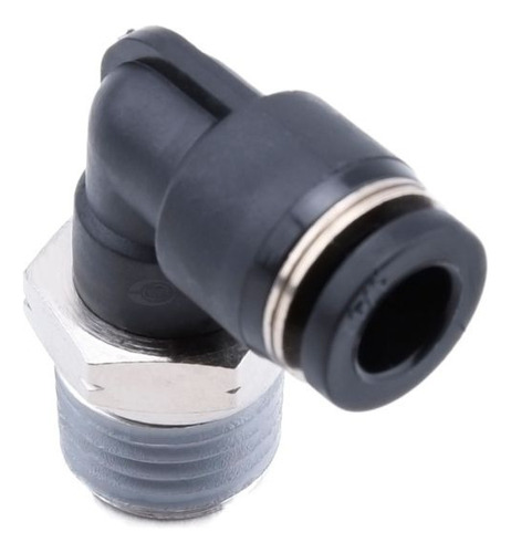 Conector Codo  Union Vpl8-03 Rosca De 3/8 Tubo 8mm Pack 10