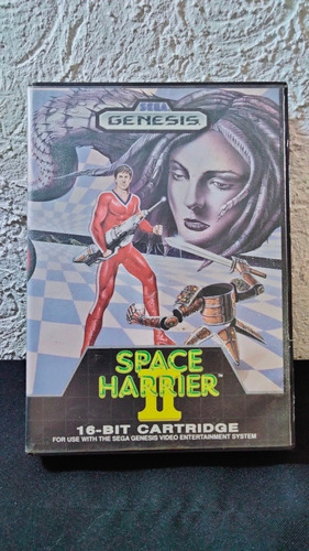 Space Harrier 2 Juego Sega Genesis Caja Manual 1988 Original
