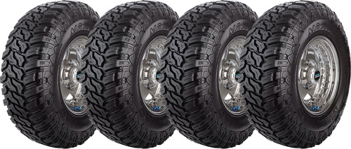 Kit de 4 llantas Maxtrek MUD TRAC Mud Trac 12.500000/35 R17 121