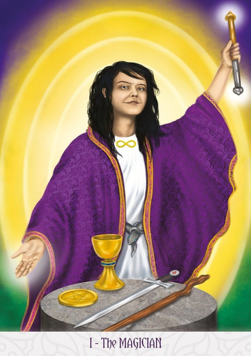 Imagen 2 de 6 de Oráculo Twin Tarot ( Instructivo + 44 Cartas )