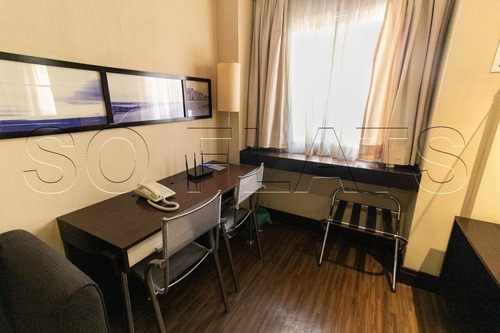 Imagem 7 de 15 de Flat Transamérica International Plaza Disponível Para Venda Com 29m² E 01 Vaga De Garagem - Sf35210