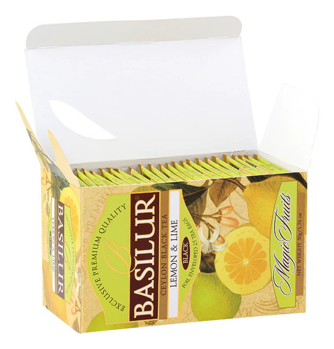 Te Basilur Te Negro Con Limon Lima 25s Magic Fruit Black Tea