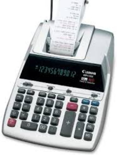 Imagen 2 de 2 de Calculadoras Grande Cano 11dx 12 Digitos 110v Con Impresora