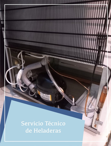 Imagen 1 de 10 de Service De Heladeras Cambio De Motor/burletes Carga De Gas