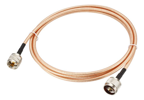 Uxcell Uhf (pl259) Macho A Tipo N Cable De Antena Macho Rg4.