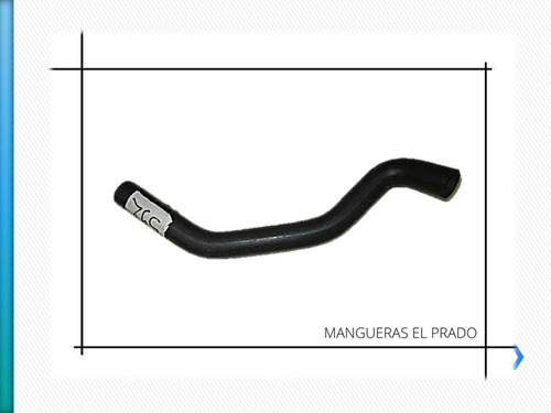 Manguera De Radiador Superior De Ford Fiesta 1.6 Lts. 8v.