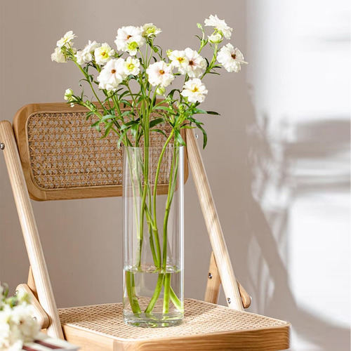 Vaso De Vidro Transparente Darenyi Para Flores, Vaso De Cili