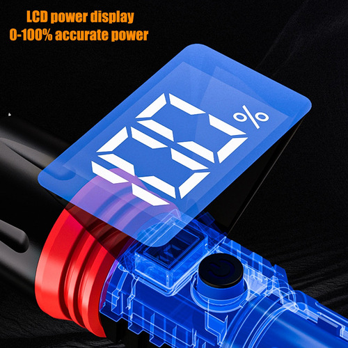 Linterna K Multifuncional De Luz Fuerte Para Exteriores High