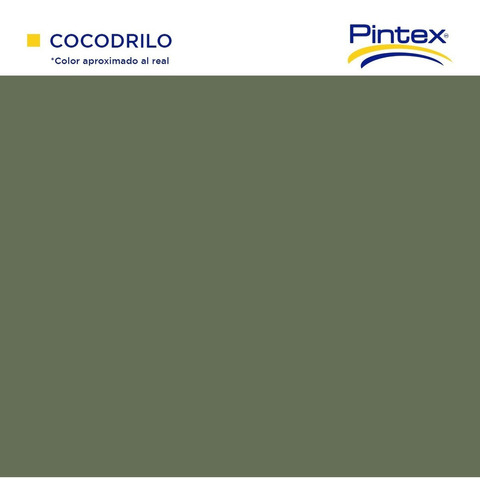 2 Pack Pintura Colorlastic 5 Años Pintex 3.8 Litros Int/ext Color Cocodrilo