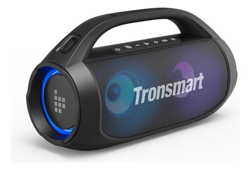 Bocina Bluetooth Tronsmart Bang Se 40w Luces Rgb Ipx6 Color Negro