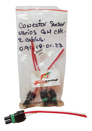 Conector Sensor Varios Gm Chevrolet 2 Cables F1racing