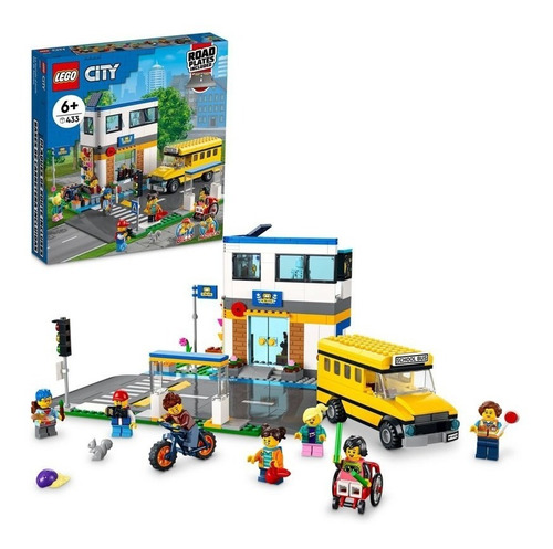 Kit De Construcción Lego City Día De Escuela 60329 +6 Años Cantidad de piezas 433