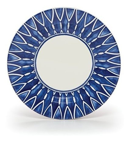 Mikasa Siena Placa De Ensalada, Azul, 8.5 Pulgadas - *******