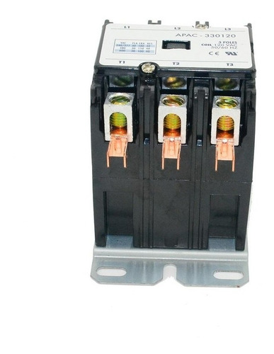 Imagen 4 de 4 de Contactor 3 Polos 30 Amps Bobina 120vac 50/60hz