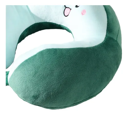 Almohada De Viaje, Almohada De Soporte Para El Verde Blanco