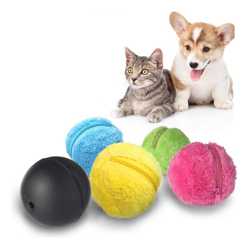 Pack4 Pelota Para Perro Automática De Activación Roller Ball