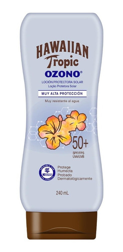Protector Solar Hawaiian Tropic® Ozono F50+ | Loción 240ml
