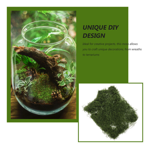Simulação De Musgo Para Artesanato Diy: Paisagismo Artificia