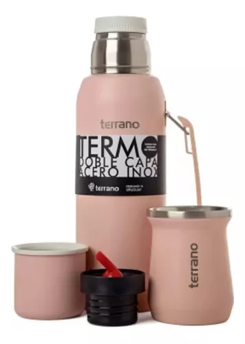 Set Termo + Mate Acero Tradicional - Verde Agua — Terrano