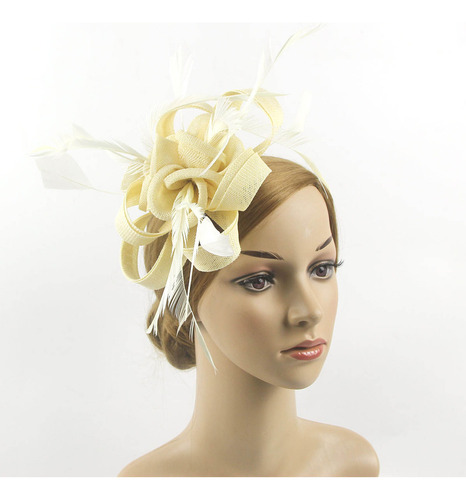 Gorro Retro Fascinator Para Mujer, Gorro Suave Para Mujeres