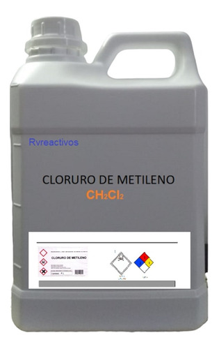 Cloruro De Metileno ( Diclorometano ) Galón De 4 Litros