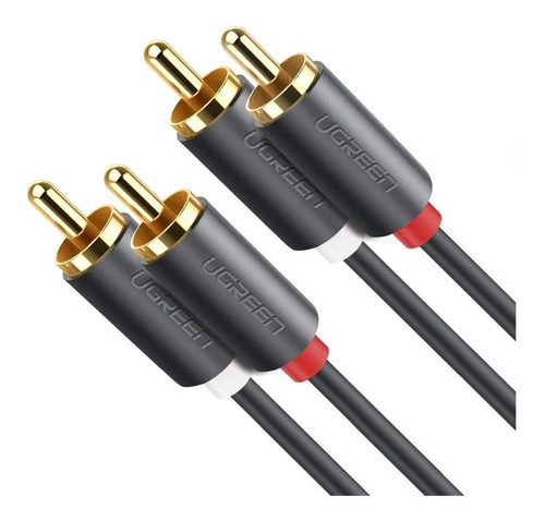 Ugreen Cable Audio Estereo 2rca Macho - 2rca Macho 5mts