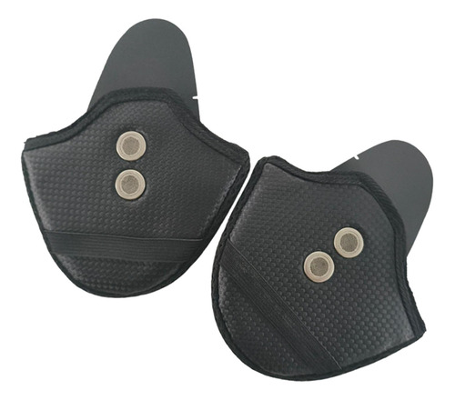 2 Piezas Casco De Motocicleta Orejeras Calentadores De