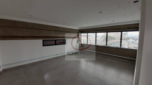 Imagem 2 de 30 de Sala Para Alugar, 21 M² Por R$ 2.800,00/mês - Ponta Da Praia - Santos/sp - Sa0505