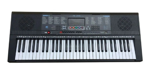 Imagen 1 de 9 de Piano Eléctrico 61 Teclas Teclado Musical Usb